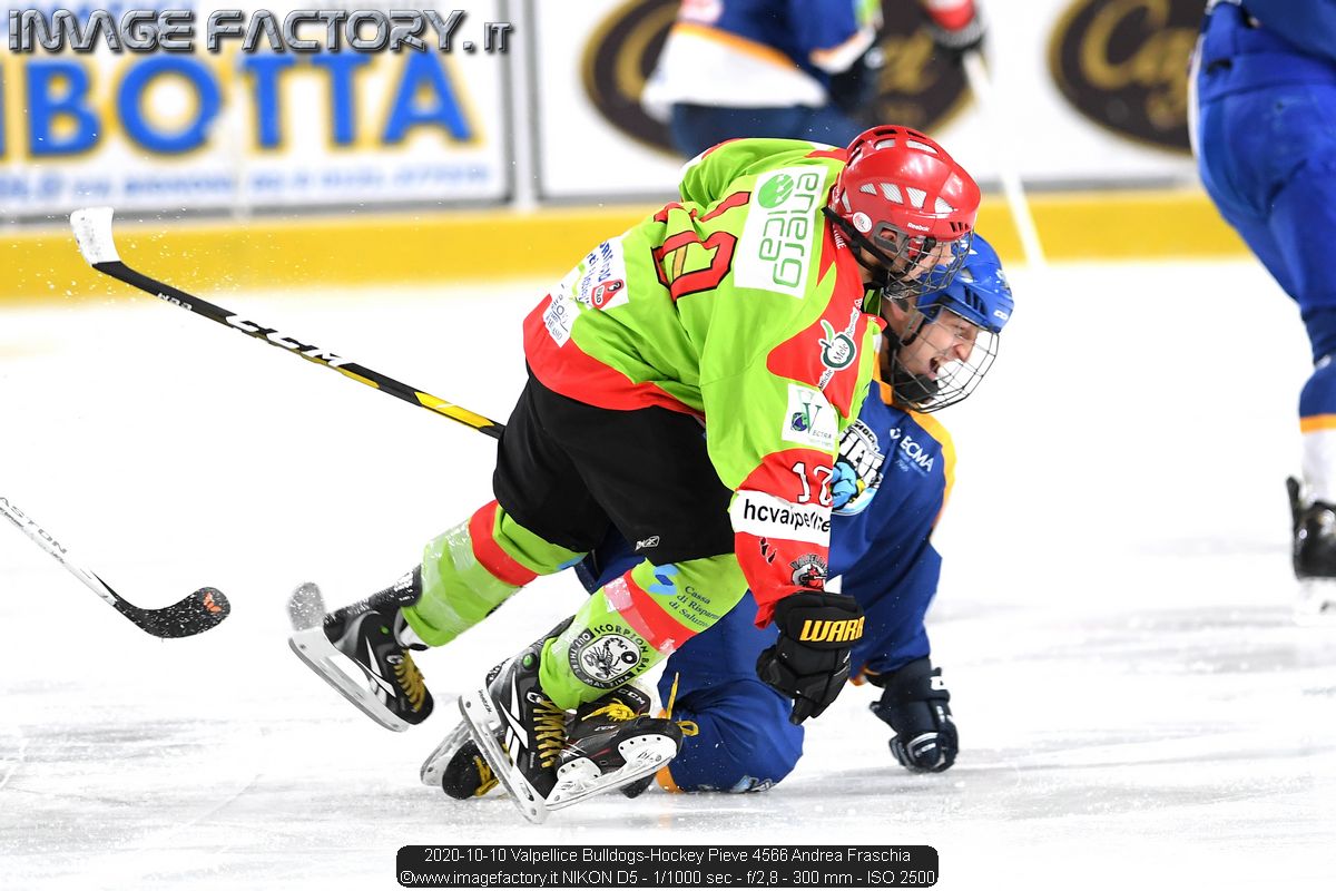 2020-10-10 Valpellice Bulldogs-Hockey Pieve 4566 Andrea Fraschia
